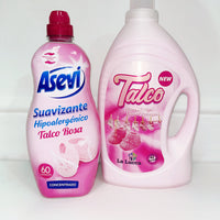 Pink Baby Talc Laundry Duo