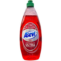 Asevi Super Concentrated Washing-Up Liquid 650ml - Ultra Red