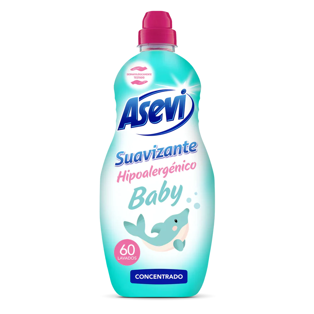 Asevi Baby Fabric Softener Hypo-Allergenic | 60 Washes