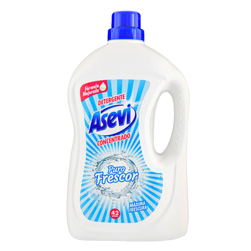 Asevi Detergent Wash Gel 3L 42 Wash - Puro Frescor