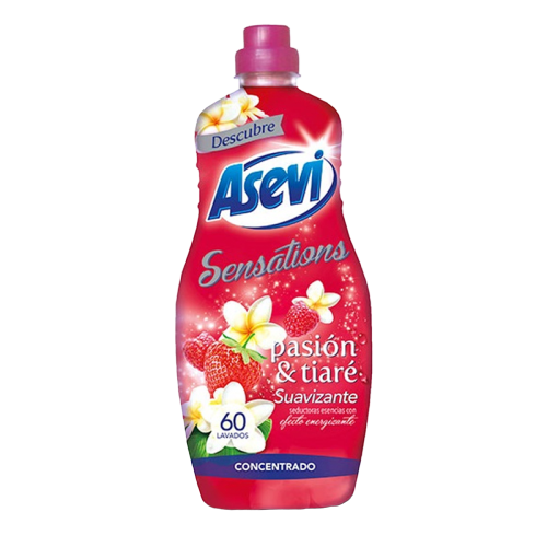 Asevi Sensations Strawberry Passion Fabric Softener | 60 Washes